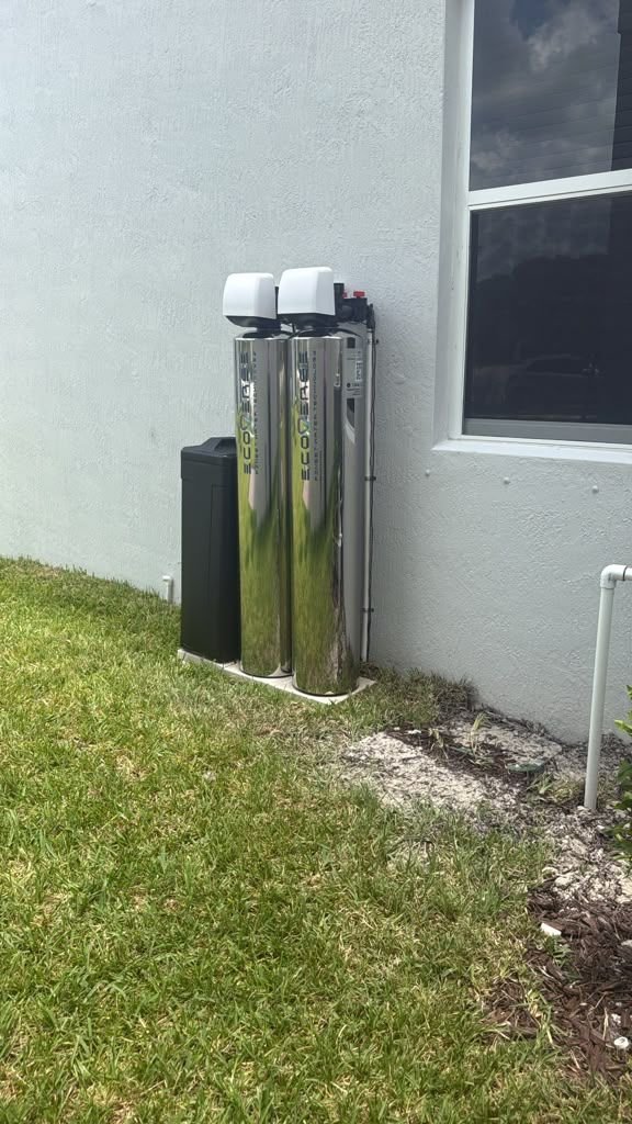 Sistema instalado en exterior